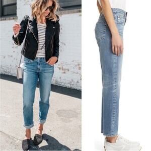 AG Adriano Goldschmied The Ex-Boyfriend Slim
Jean Faded Blue Wash Soft Size 28